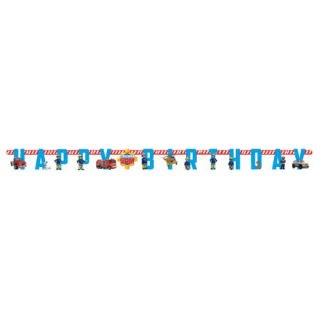 Feuerwehrmann Sam Party Girlande (€3,30/M)